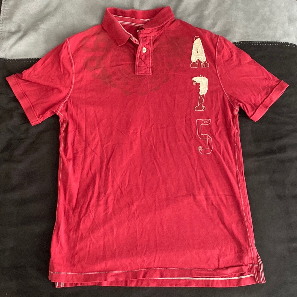 Arizona Jeans deep red A75 polo shirt